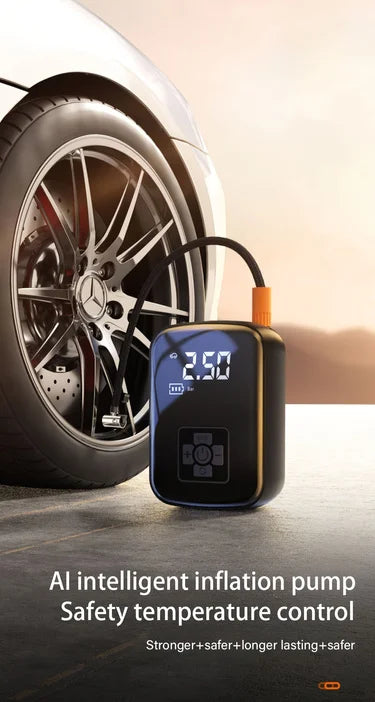 COOPRESSOR DE AR PORTÁTIL FÁCIL DE USAR E PRÁTICO